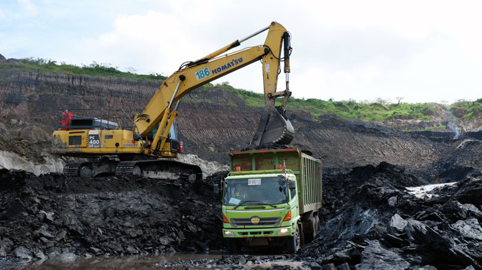 Penambangan batu bara di Rain Tbk, memalui anak perusahaan IBP