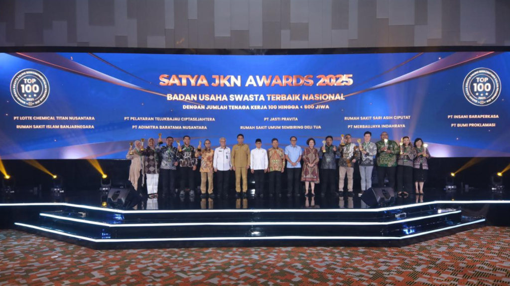 PT Insani Baraperkasa Raih Satya JKN Awards 2025