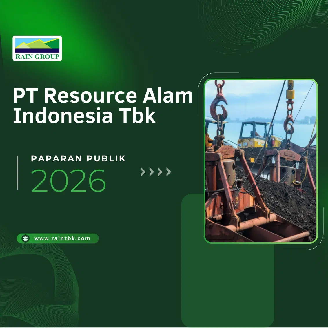 Paparan Publik PT Resource Alam Indonesia Tbk Tahun 2026